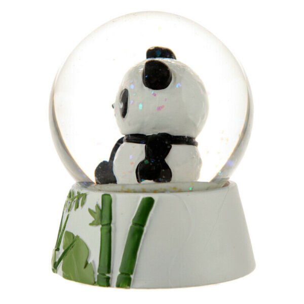Collectable design~1 x Novelty Collectable Panda SnowGlobe Snow Globe Glitter Shaker Ornament Gift