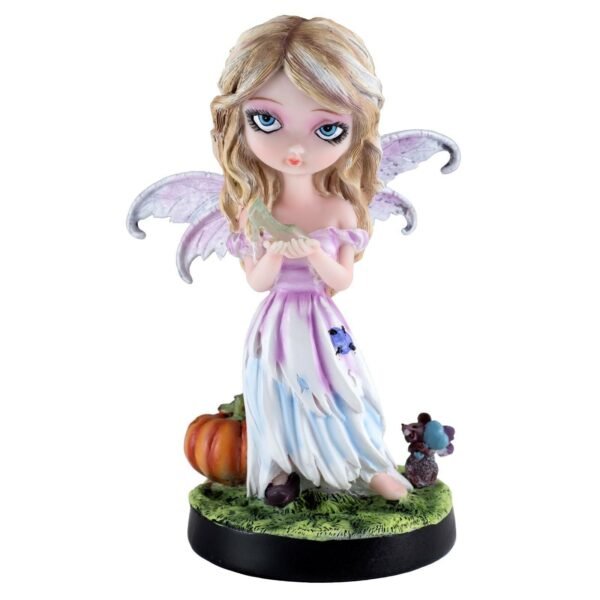 Fairy Collection~Fairy Tale Cinderella Fairy Figurine With Glass Slipper 6.25"H Resin New!