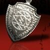 Magicun Talisman~Unique Sterling Silver Talisman Prayer Shield