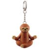 Collectable design~LED Light and Sound Funky Novelty Sloth Keyring - Bag Charm Animal Themed Gift