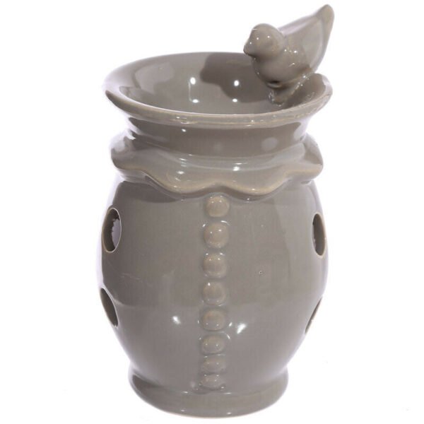 Home Fragrance~Bird Bath Design Ceramic Oil Burner