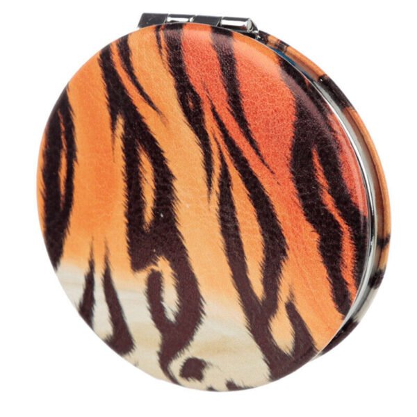Collectable design~Animal Print Big Cat Spots and Stripes Compact Cosmetic Mirror
