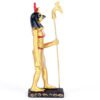 Home Decor~Decorative Gold Standing Horus Egyptian Figurine Ankh Staff Ornament