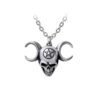 Alchemy Gothic - TRIUNITY SKULL - Neckchain / Occult, gothic, Black Metal