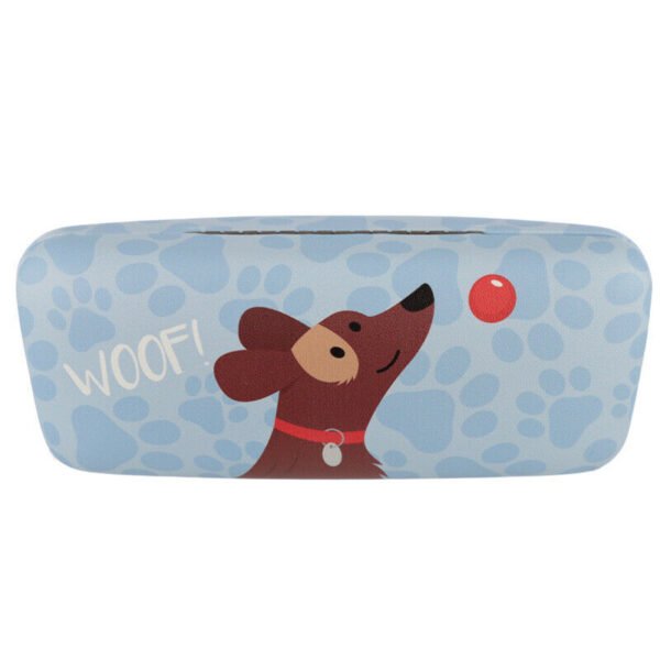 Collectable Design~Fun Catch Patch Dog Design Sunglasses Case
