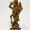 Hinduism Statues & Figures~Brass Antique Finish Lord Lord Vishnu 3.75"H 2"W Statue
