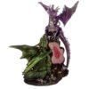 Collectable design~Dark Legends Treasure Geode Dragon Collectable Dragon figurine ornament 22 cm
