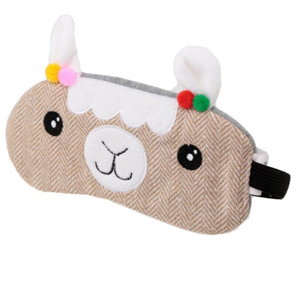 Collectable Design~Fun Eye Mask Plush Llamapalooza Design