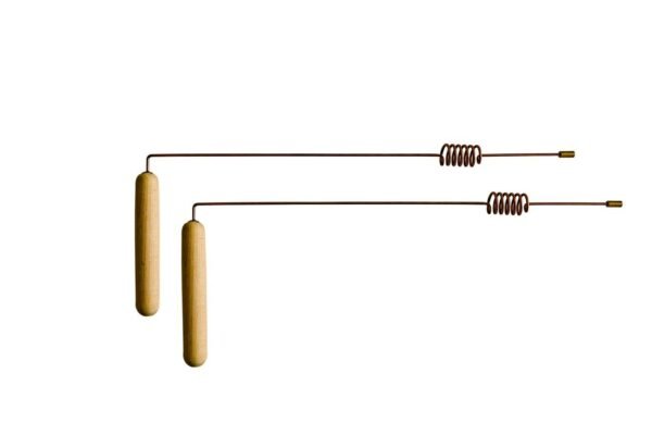 MagicunTarot Cloth~Couple dowsing frame Dowsing Detector Paranormal resonator copper RB-005