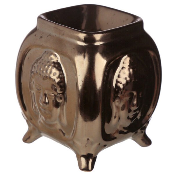 Home Fragrance~Embossed Buddha Ceramic Oil Burner