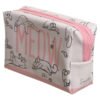 Collectable Design~Simon's Cat (YouTube) Handy PVC Make Up Toiletry Wash Bag Meow Durable Pink Cute