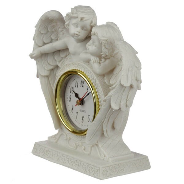 Home Decor~Collectable Peace of Heaven Cherub - Endless Love Mantle Clock