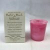 Magic Candle~Manifest A Miracle Crystal Journey Reiki Charged Herbal Votive Candle One Candle