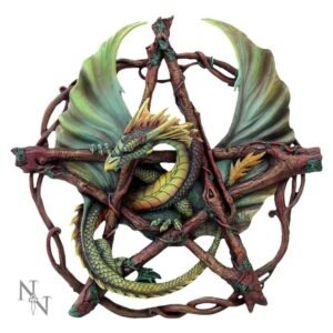 Magicun Giftware~Forest Pentagram Dragon 32.5cm Dragon Wall Hanger
