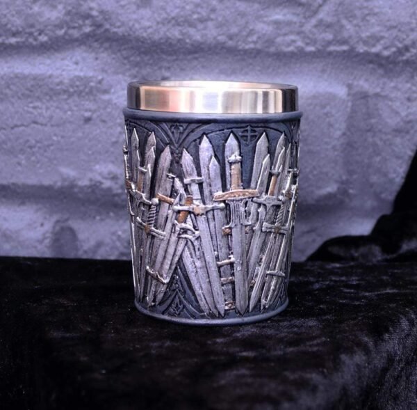Magicun Giftware~Sword Shot Glass 7cm Medieval Shotglass