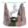 Home Fragrance~Unicorn Fantasy Design Oil Burner with Glass Dish