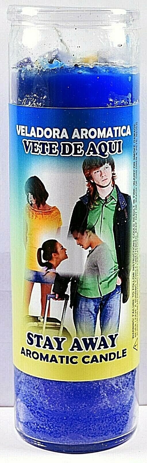CANDLE COCKTAIL AROMATIC VELA STAY AWAY- VETE DE AQUI