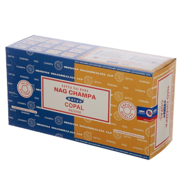 Home Fragrance~SATYA Sai BaBa Nag Champa & Copal Incense Sticks 12 x 14 sticks