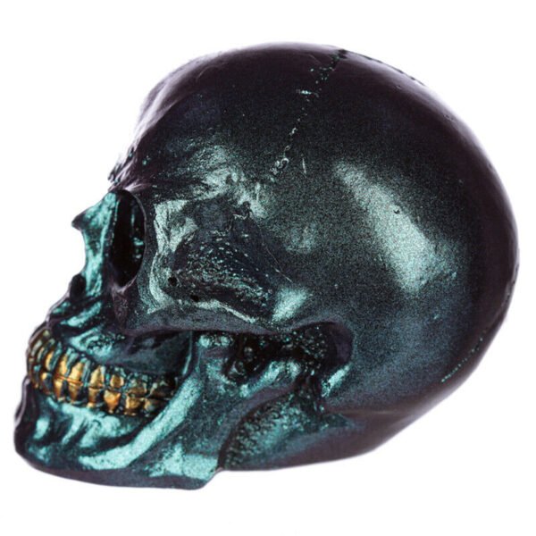 Home Decor~Gothic Iridescent Skull Ornament
