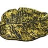 Home Fragrances ~NEW Golden Metal Leaf Incense Smudge Burner, Home Decor, ETC. 12"L 7.5"W