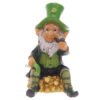 Home Decor~Lucky Irish Leprechaun Figure Figurine Home Garden Statue Ornament