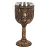 Magicun Giftware~Norse God Thor Odin Loki Valkyrie Goblet Collection Bronzed Gift Wine Cup