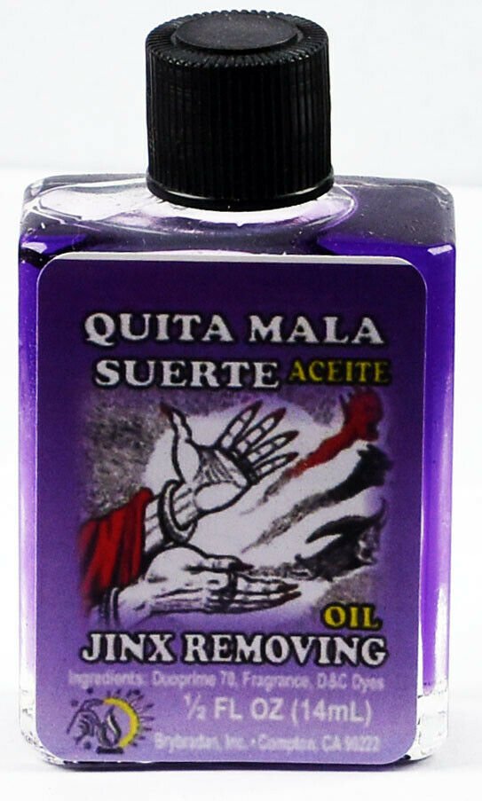 【Magic Oil】BRYBRADAN Jinx Removing Oil / Quita Mala Suerte Aciete - ½fl.oz./14.7ml