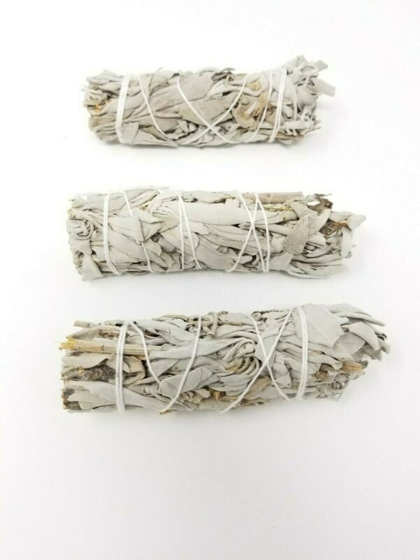 Palo Santo & Sage~California White Sage Smudge Incense 4" Bundle (100 pcs)