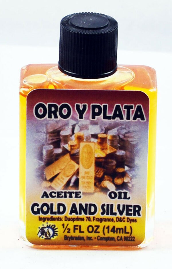 BRYBRADAN Gold and Silver Oil / Oro y Plata Aciete - ½fl.oz. /14.7ml