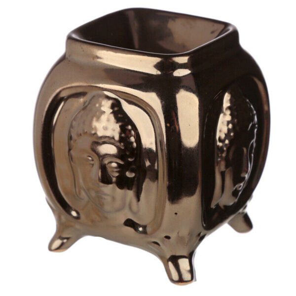 Home Fragrance~Embossed Buddha Ceramic Oil Burner