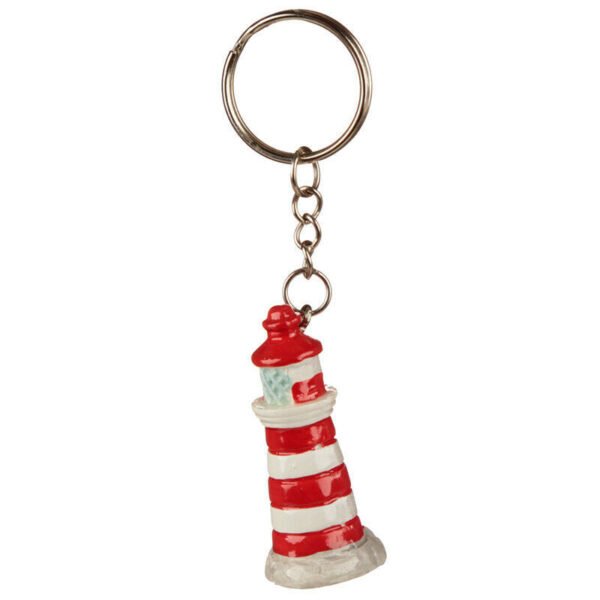 Collectable design~Novelty Collectable Lighthouse Keyring Split Ring and Chain