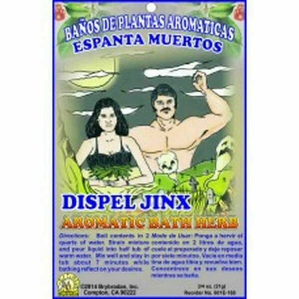 【Bath Herb】Spiritual Aromatic Bath Herb DISPEL JINX ESPANTA MUERTOS Bano de Hierbas 1oz