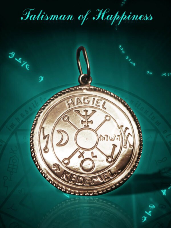 Magicun Talisman~Unique Sterling Silver Talisman of Happiness