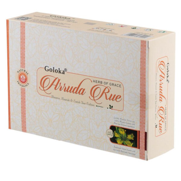 Home Fragrance~Goloka Incense Sticks- Arruda Rue 12 boxes (144 sticks)