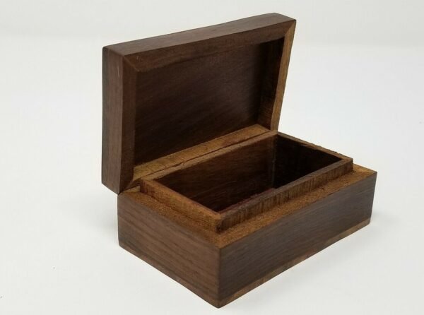 Wicca & Paganism~Brass Pentagram Pentacle Wooden Box Altar Stash Jewelry Wicca Pagan Metaphysical