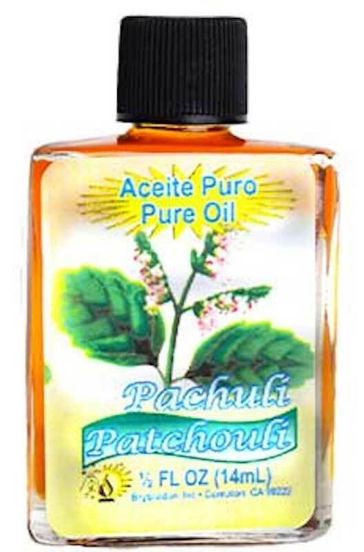 【Magic Oil】Patchouli Pachuli Aceite Pure Ritual Magical Oil Wicca Pagan Santeria Spell Oil