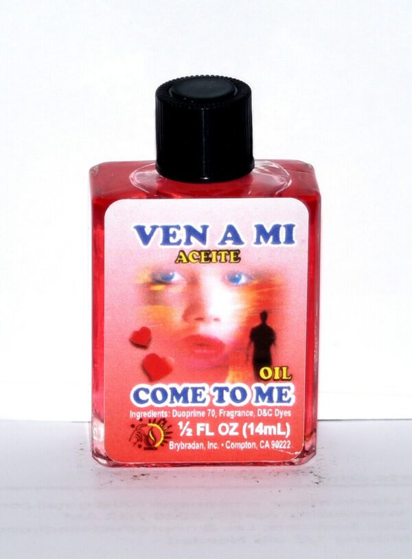 【Magic Oil】BRYBRADAN Come To Me Oil /Ven A Mi Aceite - ½fl.oz./14.7ml