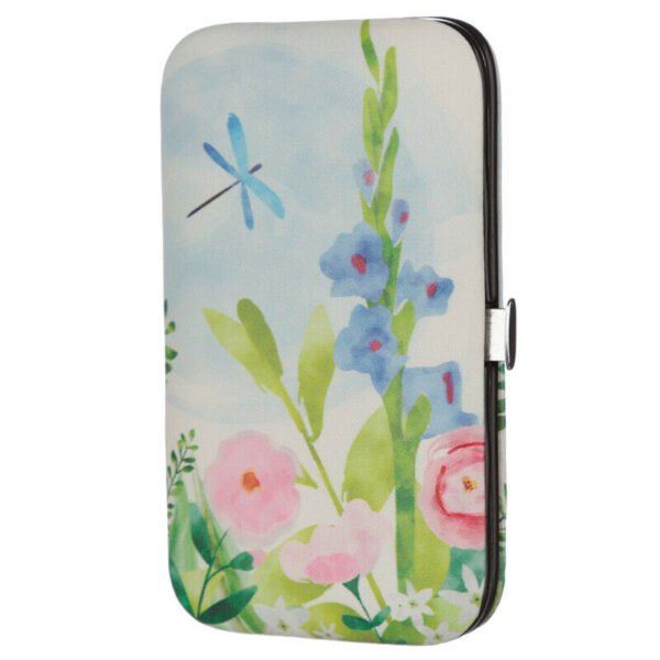 Collectable Design~Floral Botanical Design Manicure Set Gift Beauty Accessory