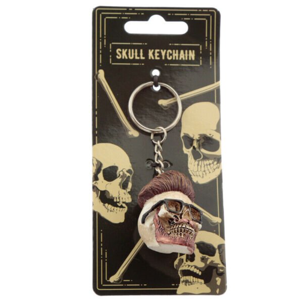 Collectable design~Collectable Hipster Skull Keyring Novelty Key Chain