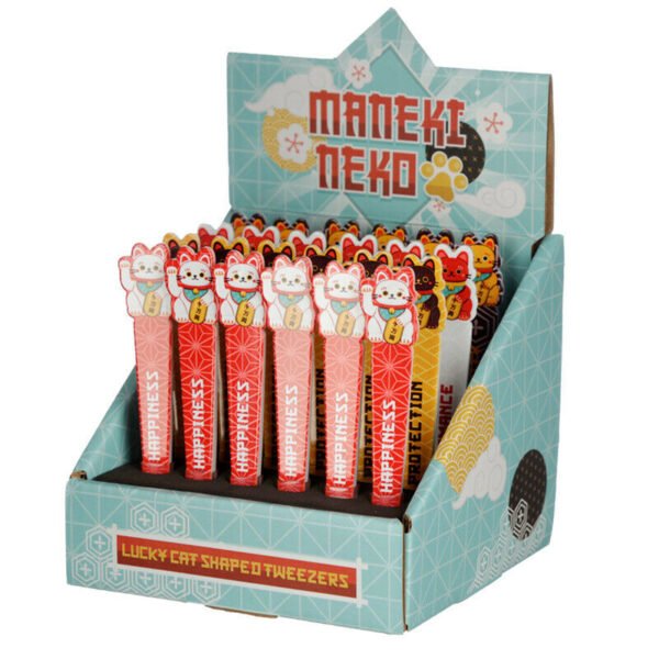 Collectable Design~Fun Lucky Cat Maneki Neko Tweezers