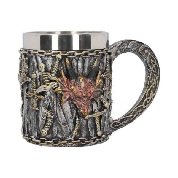 Magicun Giftware~Dragon Kingdom Tankard 11.5cm Medieval Tankard