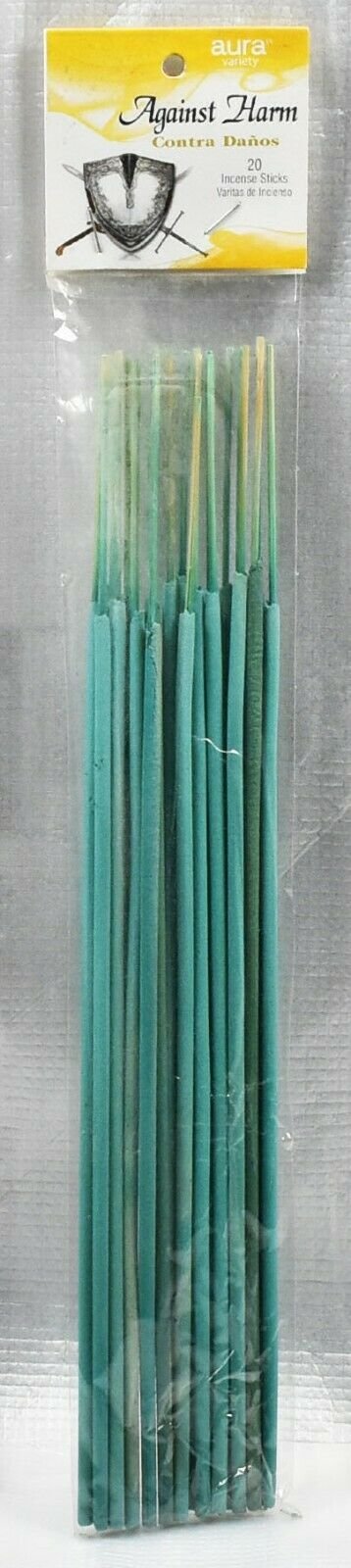 【Incense】AGAINST HARM CONTRA DANOS - AURA VARIETY INCENSE STICKS (20 pk.)