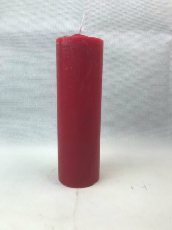 Magic Candle~Red 7 Day Pullout Unscented Refill Candle (No Glass) Magic Spell Pagan Wicca