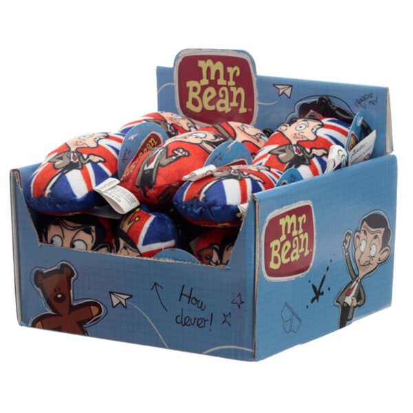 Collectable design~Plush Mr Bean Sound Keyring Novelty Handbag Accessory