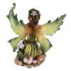 Fairy Collection~Green Fairy With Butterfly Figurine 5" Wing Span New In Box!
