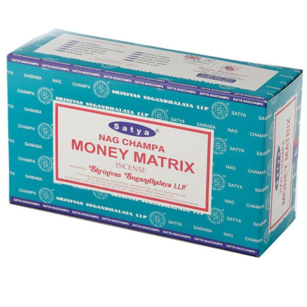 Nag Champa Satya VFM Money Matrix Incense Sticks X 12 Packs