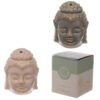Home Fragrance~Ceramic Buddha Head Design Crackle Glazed Oil Burner