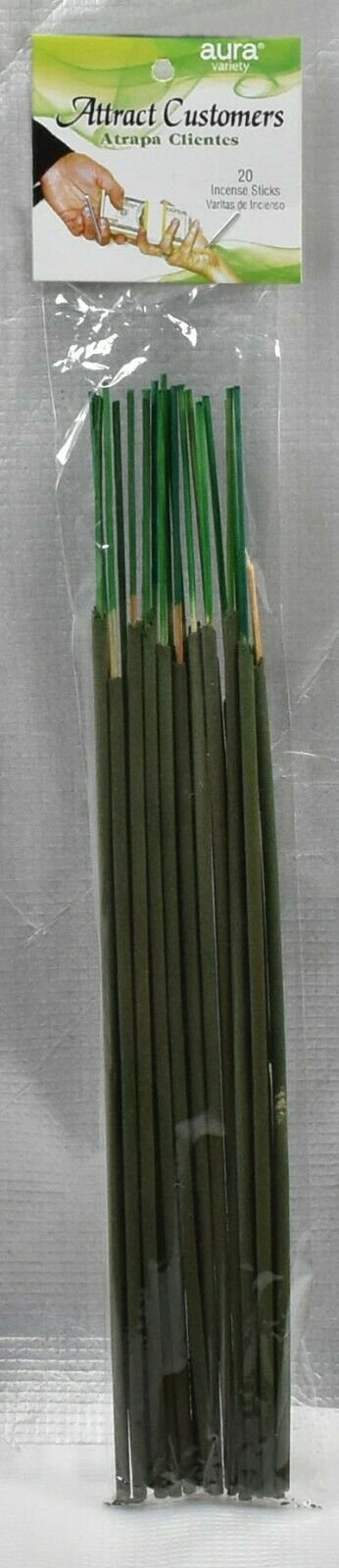 【Incense】ATTRACT CUSTOMERS ATRAPA CLIENTES - AURA VARIETY INCENSE STICKS (20 pk.)