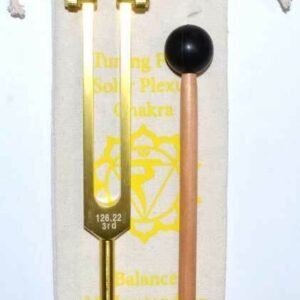 Witchcraft~SOLAR PLEXUS TUNING FORK (YELLOW) - 8.5 Inches