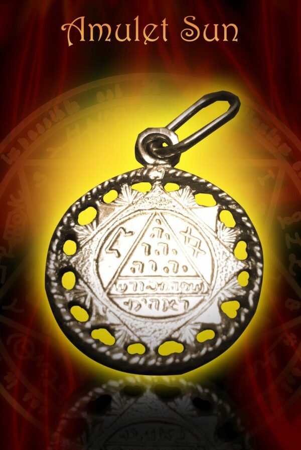 Magicun Talisman~Magicun ~Unique Sterling Silver Sun Talisman